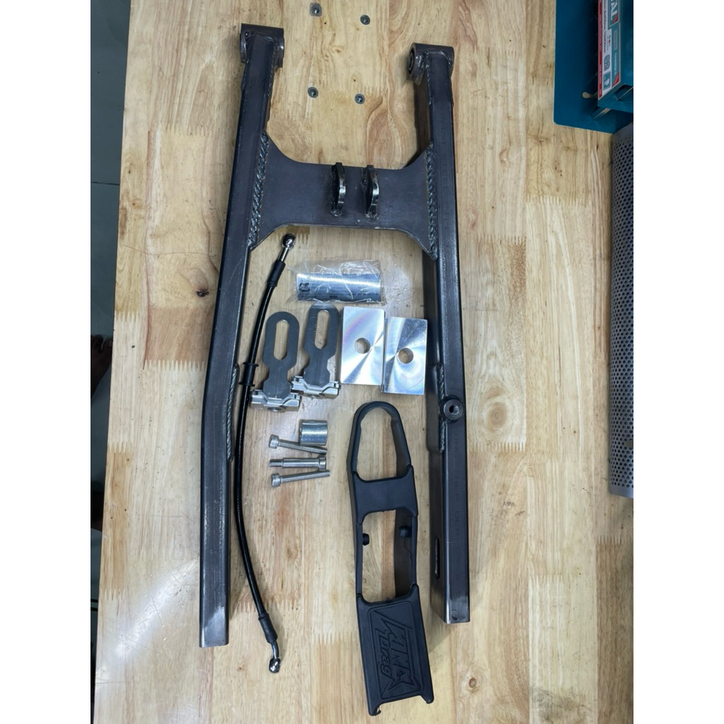 combo gắp TDX v6 ( Chưa Sơn ) dày 2li cho xe ex135 5 số dài +3 +5 +7 +10