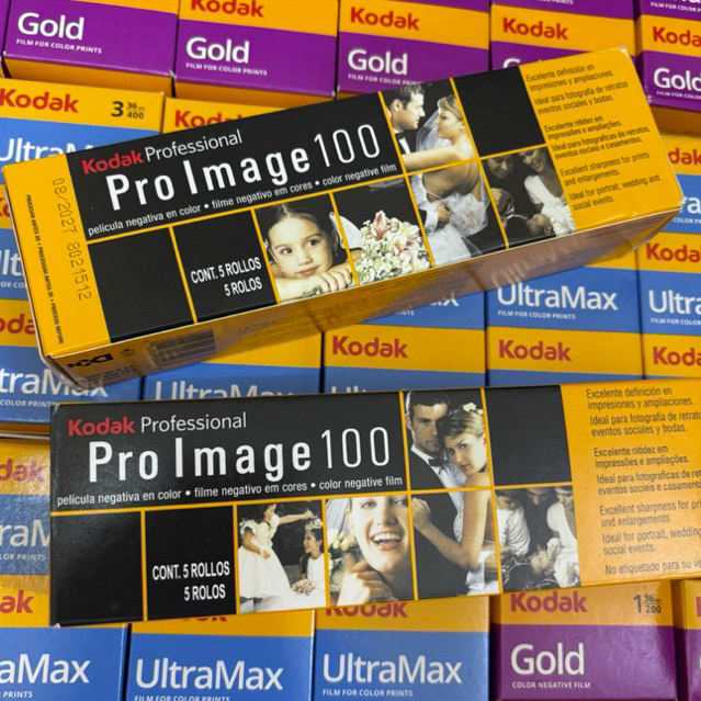 Film Kodak Proimage 100 chụp ảnh 36exp indate 2027