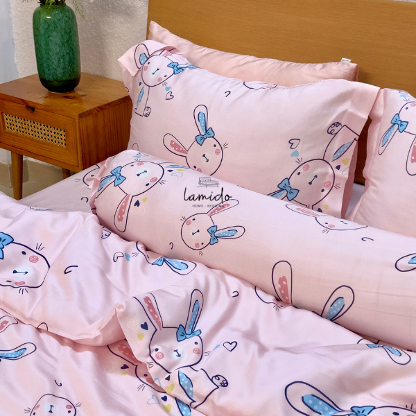 Chăn ga gối Tencel LAMIDO size ga nệm 1m4, 1m6, 1m8, 2m