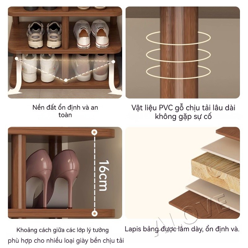 Kệ để giày nhiều tầng kệ giày đơn giản phong cách hiện đại tiết kiệm không gian dùng cho gia đình | BigBuy360 - bigbuy360.vn