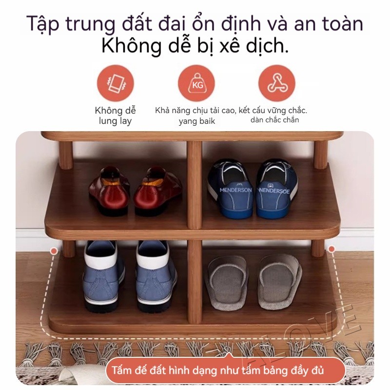 Kệ để giày nhiều tầng kệ giày đơn giản phong cách hiện đại tiết kiệm không gian dùng cho gia đình | BigBuy360 - bigbuy360.vn