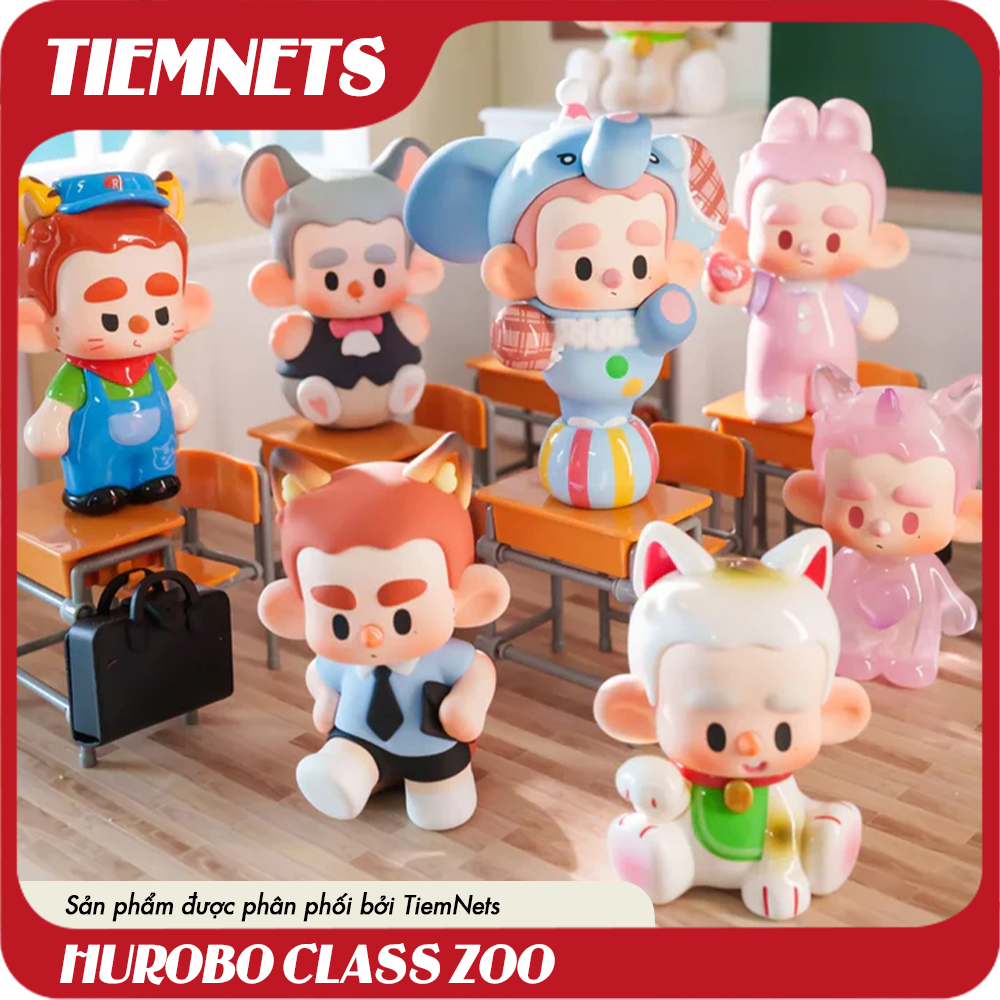 MÔ HÌNH BLIND BOX HUROBO CLASS ZOO - HEYONE