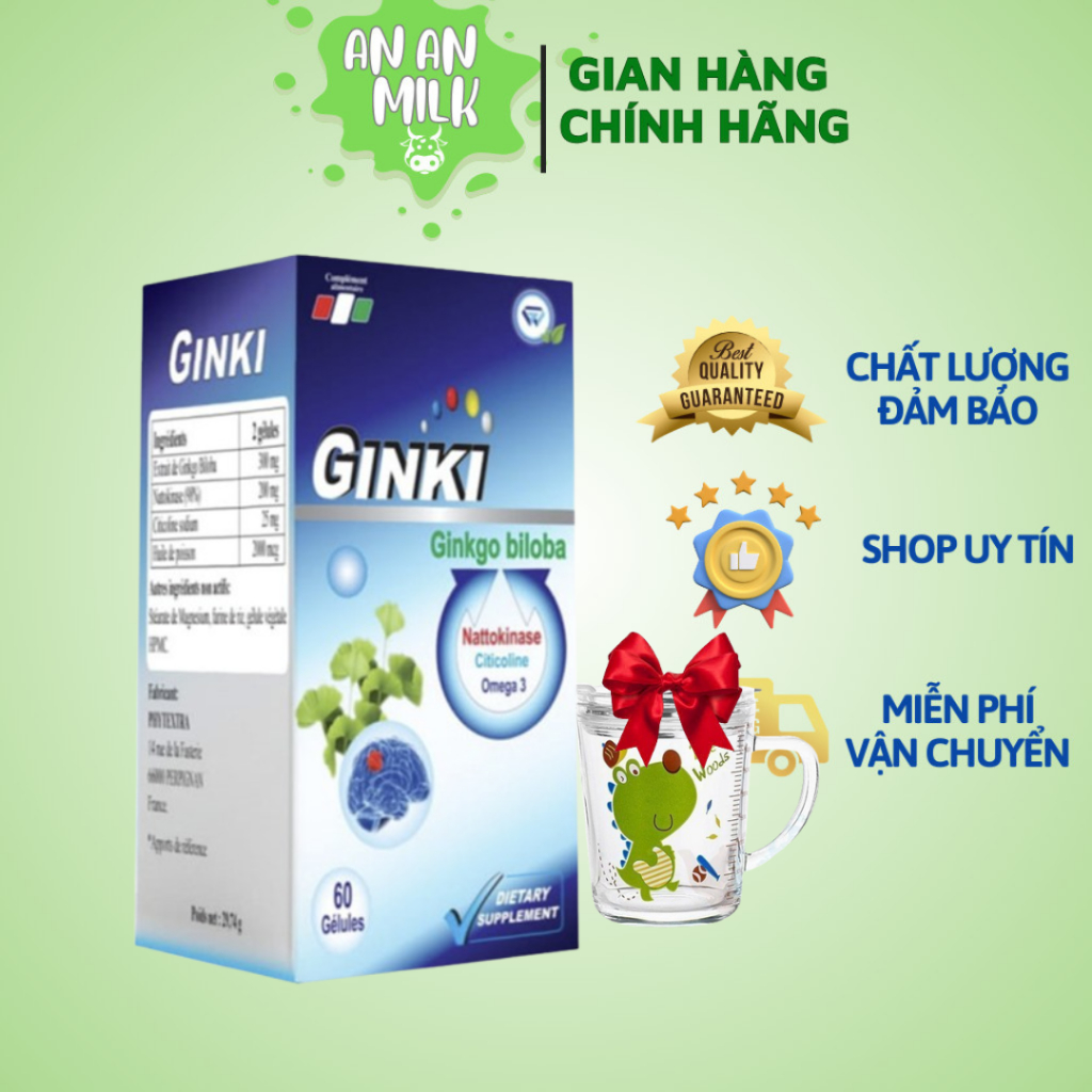 Thực phẩm bảo vệ sức khoẻ GINKI  -  AN AN STORE