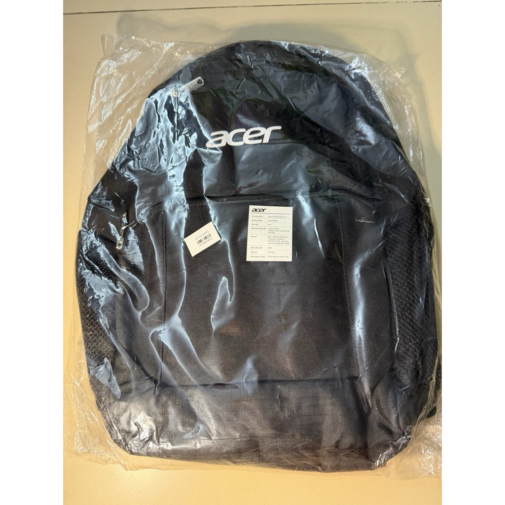 Balo Acer Original Backpack 01 Chính Hãng By Acer