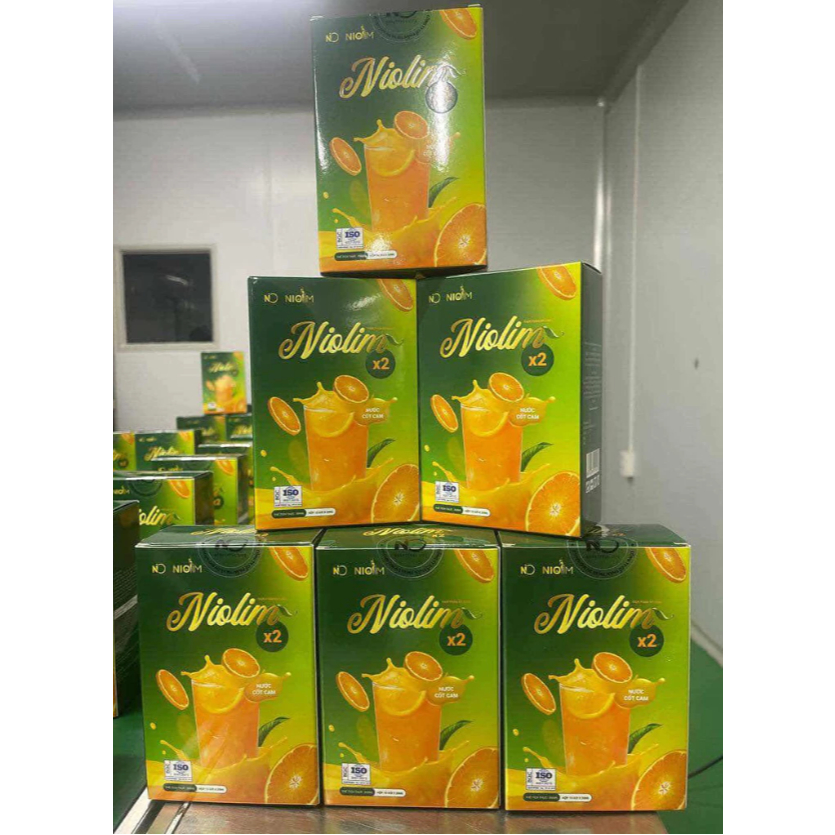 Siro Giảm Cân Nio Slim Chính Hãng Hộp 15 gói
