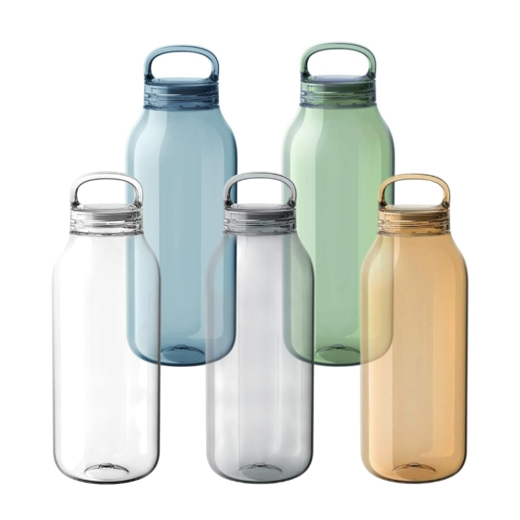 KINTO Water Bottle (300ml,500ml,950ml) Clear Lightweight Water Bottle Dishwasher Safe My Bottle