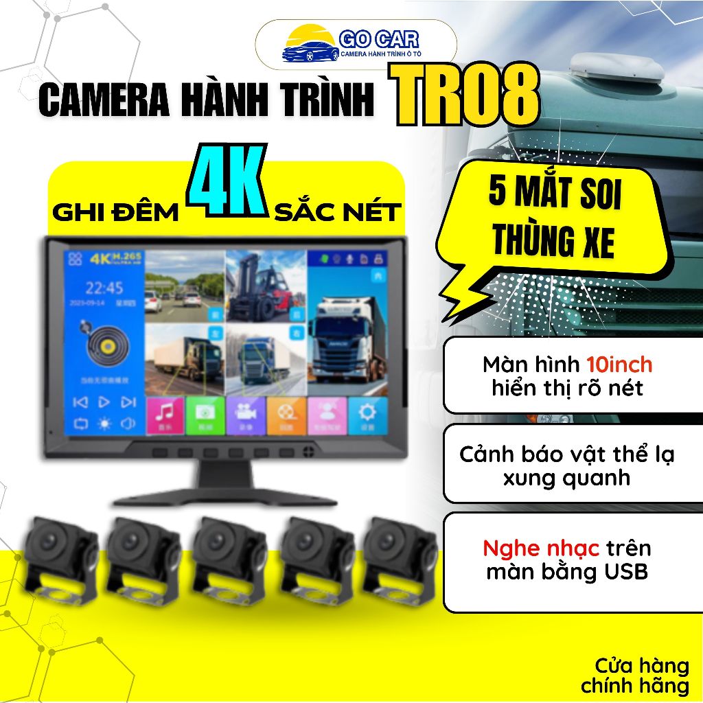 Camera Xe Tải 4K TR08