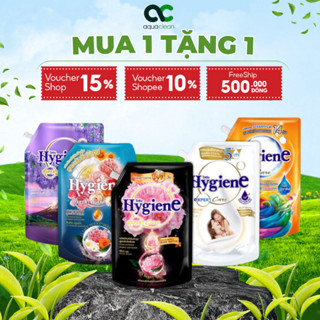 [MUA 1 TẶNG 1] Túi Nước Xả vải Hygien Thái Lan siêu Thơm 1150ml, 1300ml chống tĩnh điện hương hoa tự nhiên dung tích lớn