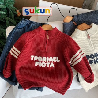 Áo len cho bé trai bé gái siêu đẹp hàng Quảng Châu Sukun shop - Áo len bé gái bé trai loại đẹp Áo len đỏ cho bé 