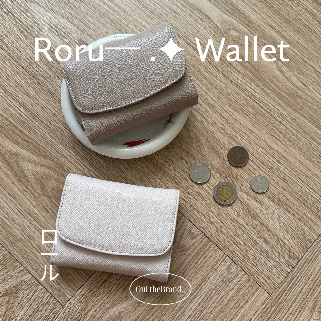 𝗥𝗼𝗿𝘂 ロール 𝗧𝗿𝗶𝗳𝗼𝗹𝗱 𝗪𝗮𝗹𝗹𝗲𝘁 - Ví Gập Ba Cao Cấp RORU ( Ouithebrand ) | BigBuy360 - bigbuy360.vn