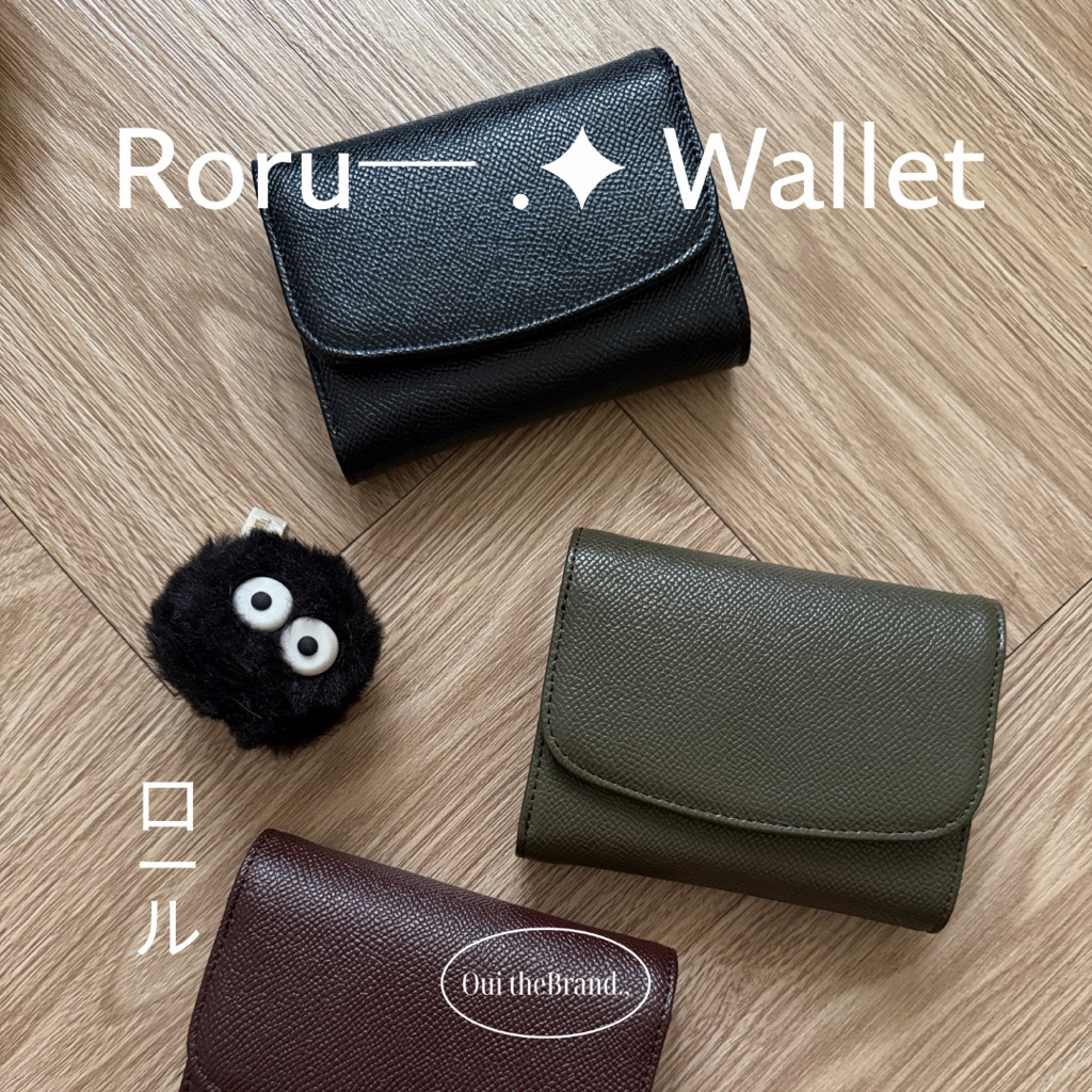 𝗥𝗼𝗿𝘂 ロール 𝗧𝗿𝗶𝗳𝗼𝗹𝗱 𝗪𝗮𝗹𝗹𝗲𝘁 - Ví Gập Ba Cao Cấp RORU ( Ouithebrand ) | BigBuy360 - bigbuy360.vn
