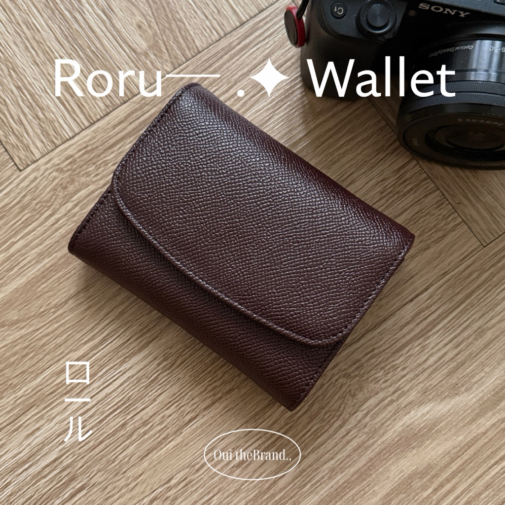 𝗥𝗼𝗿𝘂 ロール 𝗧𝗿𝗶𝗳𝗼𝗹𝗱 𝗪𝗮𝗹𝗹𝗲𝘁 - Ví Gập Ba Cao Cấp RORU ( Ouithebrand ) | BigBuy360 - bigbuy360.vn