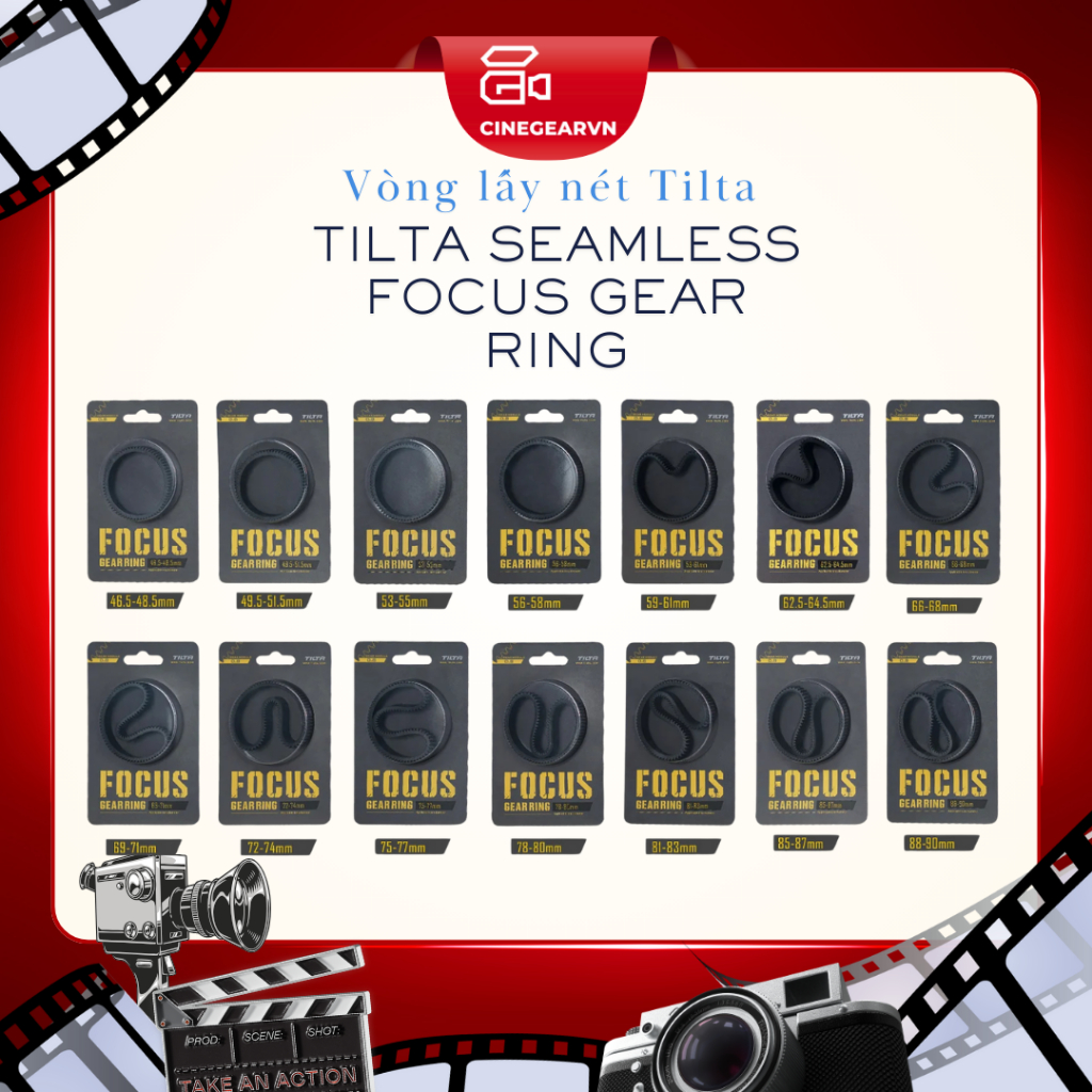 Vòng lấy nét Tilta - Tilta seamless focus gear ring