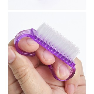 Combo 2 Bàn Chải Chà Móng & Làm Sạch Móng Tay Chân | Dụng Cụ Làm Nail Chuyên Dụng