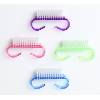 Combo 2 Bàn Chải Chà Móng & Làm Sạch Móng Tay Chân | Dụng Cụ Làm Nail Chuyên Dụng