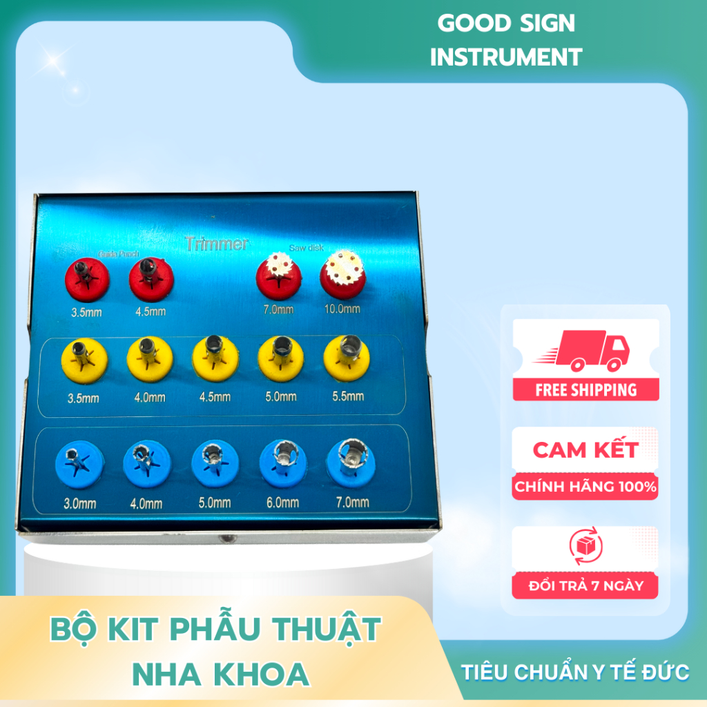 Bộ kit phẫu thuật nha khoa, bộ phẫu thuật nha khoa, khoan cấy ghép implant