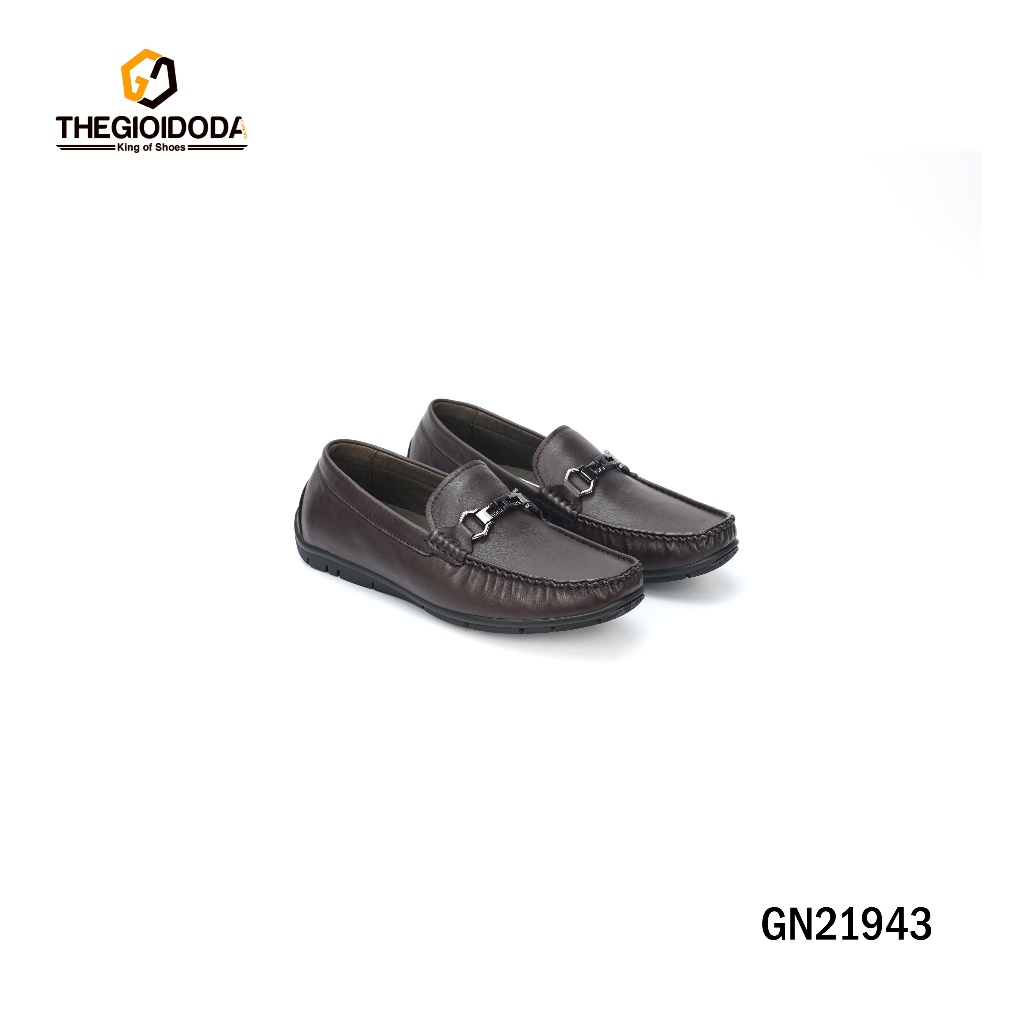 GIÀY MOCA NAM DA THẬT NGUYÊN MIẾNG XỊN GN21943