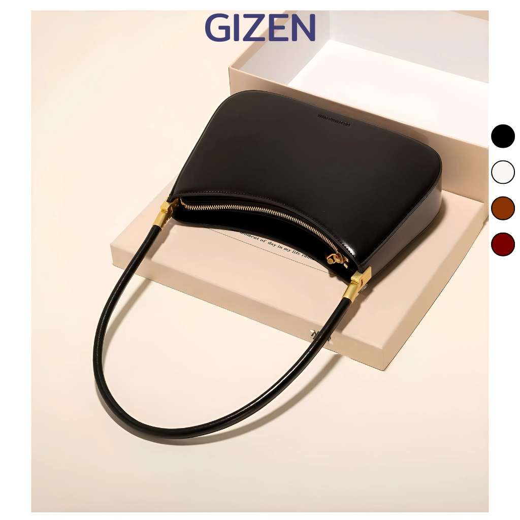 [HÀNG CHUẨN QC] Túi xách kẹp nách nữ đeo vai cầm tay sang chảnh trẻ trung đi tiệc cao cấp Full box GIZEN TX47 | BigBuy360 - bigbuy360.vn