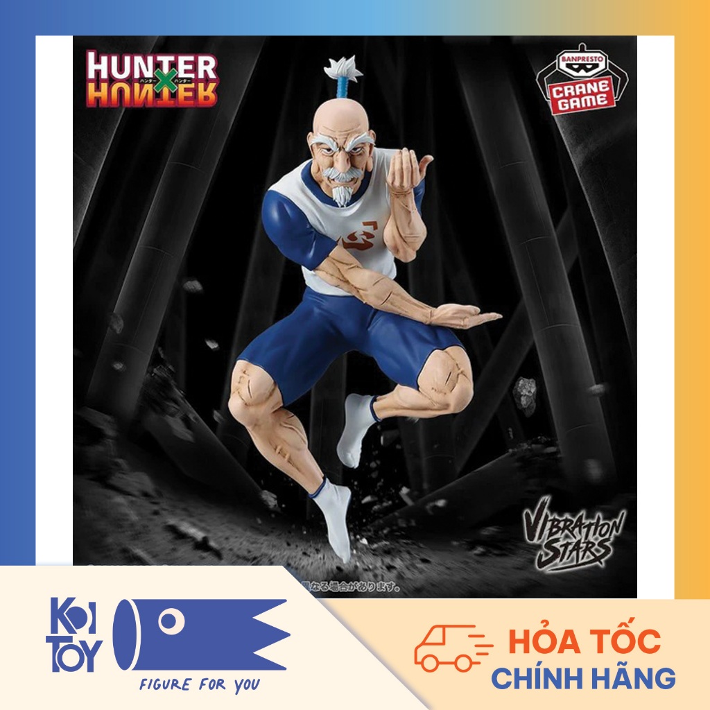 (Chính hãng) Mô Hình Hunter X Hunter - Netero - Vibration Stars Figure Bandai