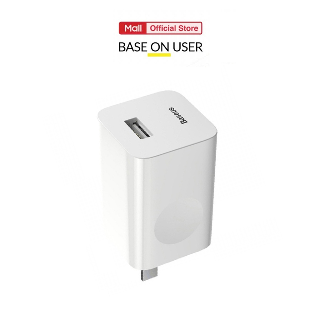 Củ sạc Baseus Quick Charge Sạc nhanh 5V/3A cổng USB cho Smart phone - Table