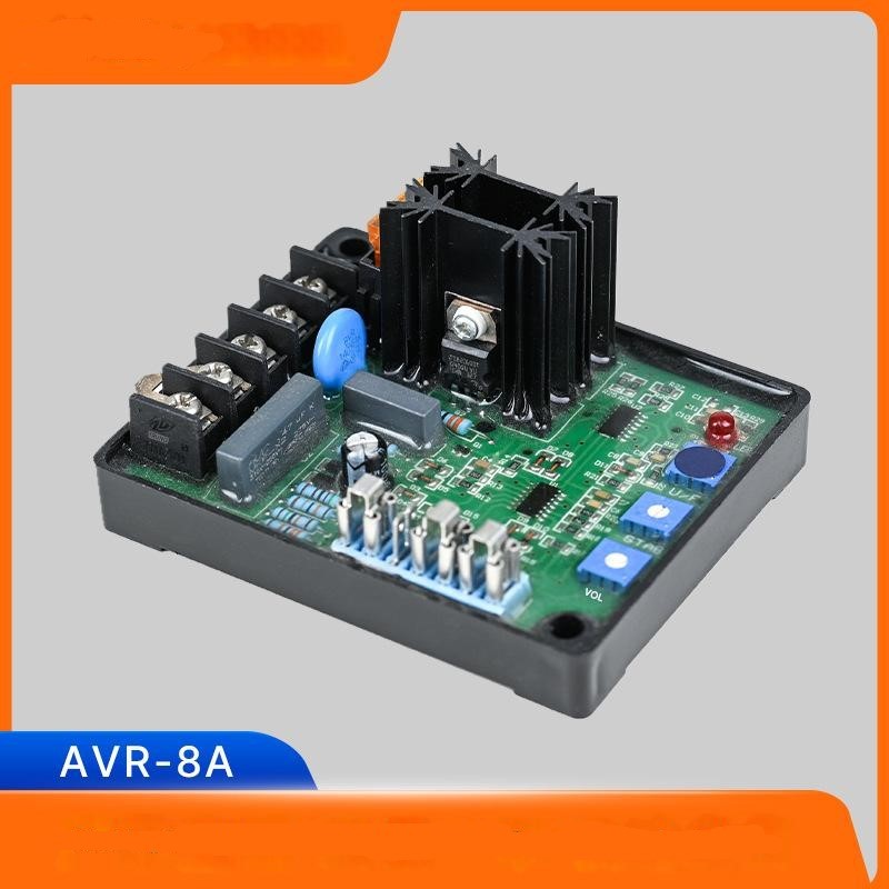 AVR 8A Bo điều chỉnh điện áp tự động cho máy kích từ đuôi không chổi than