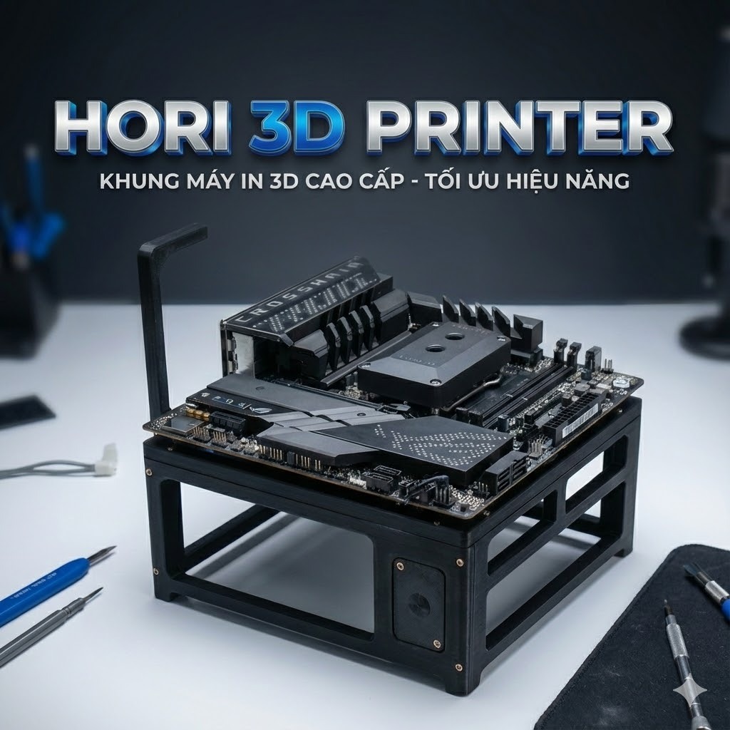 Khung vỏ máy tính hỗ trợ main MATX/ITX