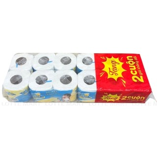 (12 Cuộn) Giấy Cuộn Vệ Sinh E'mos Classic