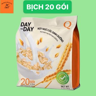 Bột Ngũ Cốc Dinh Dưỡng DAY TO DAY Trần Quang Bịch 20 Gói