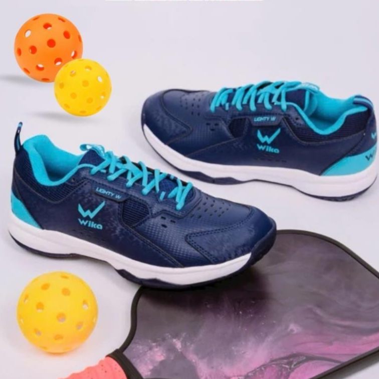 Giày Pickleball Nam Nữ Wika Maru Chính Hãng, Giày Thể Thao Tenis Bóng Bàn Đế Bám Sân