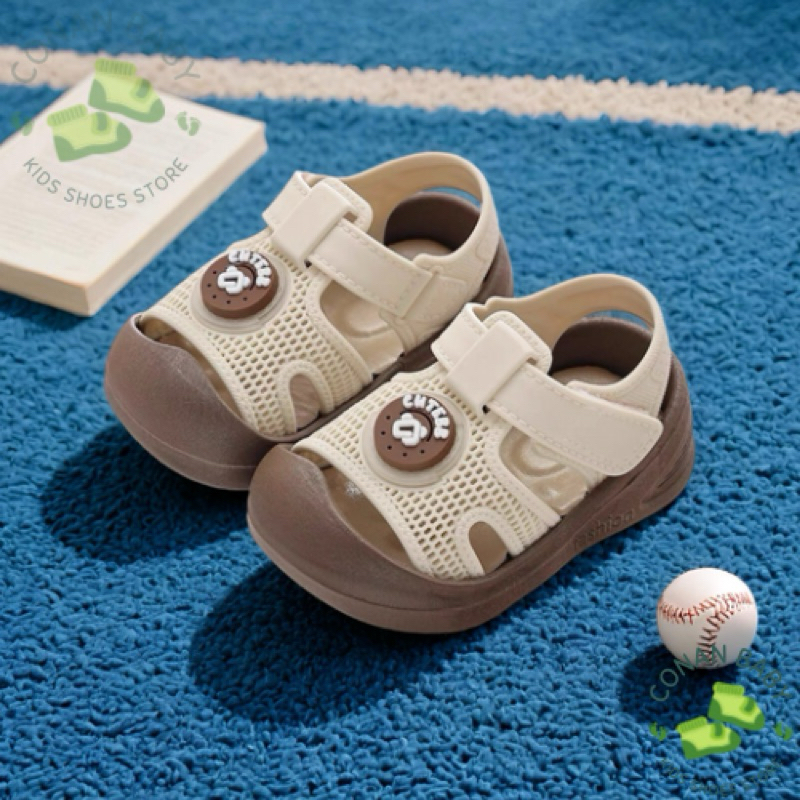 QH01 - Dép Sandal Quai Hậu Tập Đi Bé Trai Bé Gái Nhựa Dẻo Mềm Êm Đế Chống Trơn Trượt Size 18-25 - Gi