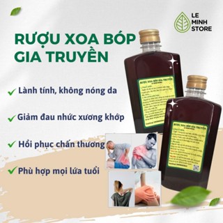  Rượu Xoa Bóp Hỗ Trợ Giảm Đau Nhức Cơ Thể Dầu Xoa Bóp Xương Khớp Không Nóng Da Cho Mọi Lứa Tuổi 