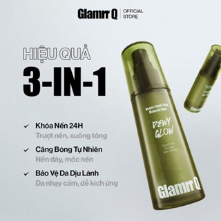  Xịt khóa nền Glamrr Q Vegan Super Stay Makeup Fixer 20ml 50ml 130ml 