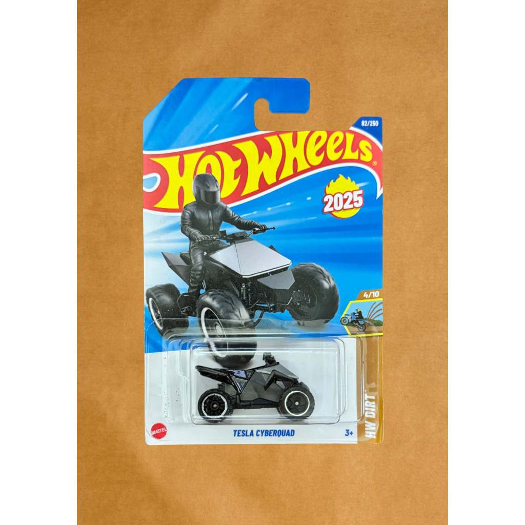 Xe mô hình Hot Wheels Tesla Cyberquad