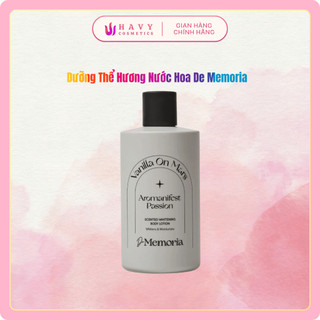  Dưỡng thể trắng da hương nước hoa De Memoria Scented Whitening Body Lotion 300ml 