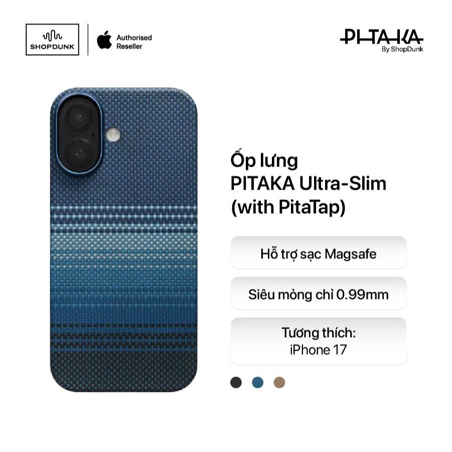 Ốp lưng PITAKA Ultra-Slim (with PitaTap) dành cho iPhone 17