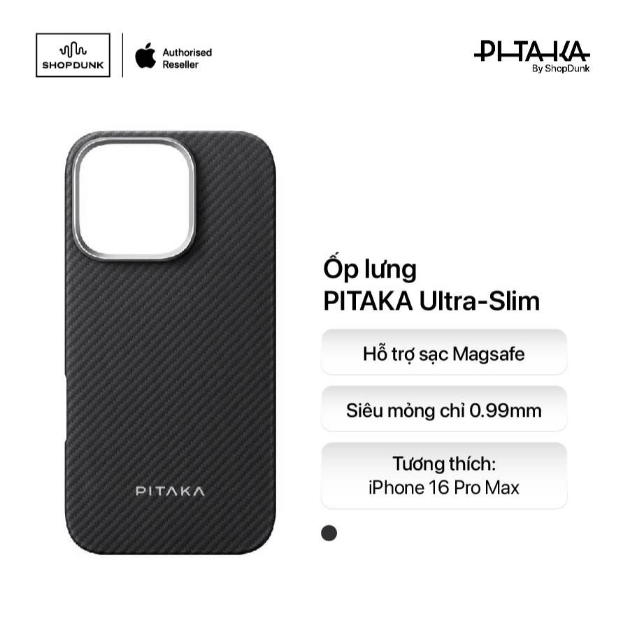 Ốp lưng PITAKA Ultra-Slim dành cho iPhone 16 Pro Max