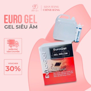  Gel Lạnh Triệt Lông  Siêu Âm EURO GEL 5 Lít Màu Trắng Tặng Kèm Bình Nhỏ 250ml 