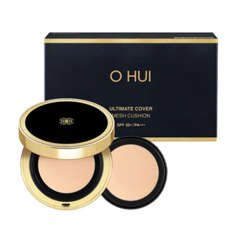  Set phấn nước Ohui Cushion siêu lì che phủ tốt và giảm nhăn da OHUI Ultimate Cover Lifting SPF50+PA+++ tặng son 