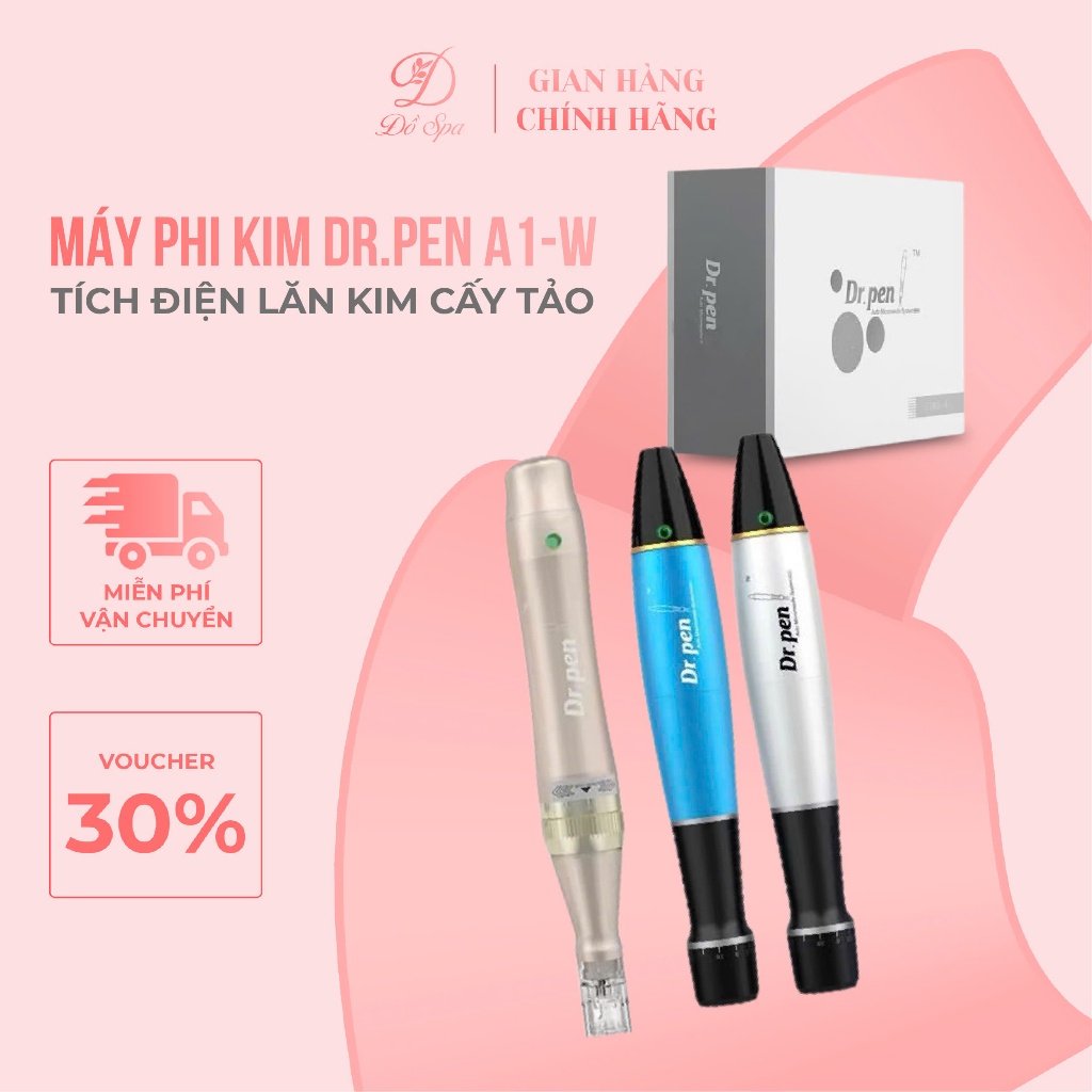 Máy DR.Pen Cấy Tảo , Cấy Phấn , Máy Lăn Kim Phi Kim A1 , A1 C , Máy Pen M5