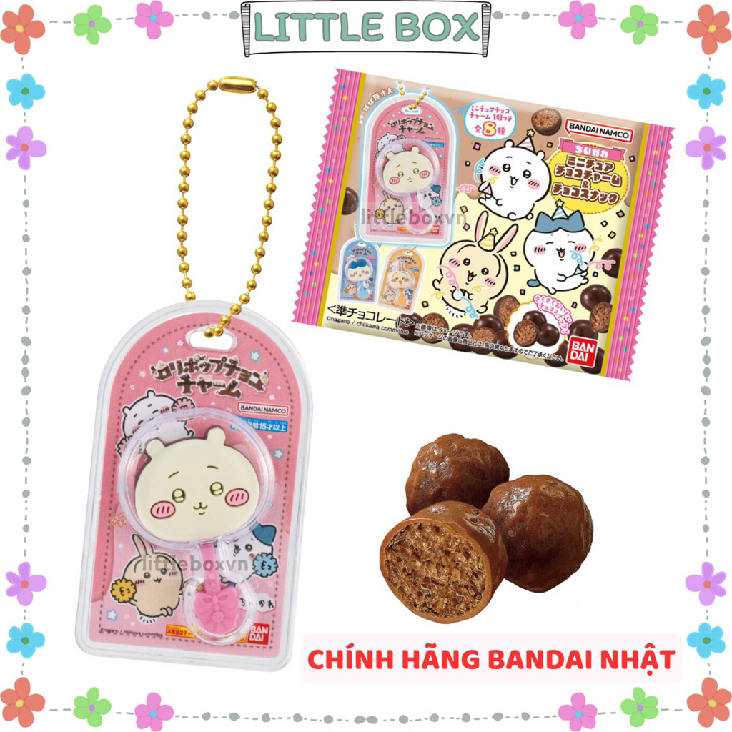 [Chính hãng Bandai Nhật - Sẵn] Pack móc khoá nhân phẩm "Chiikawa Miniature Chocolate Charms & Chocol