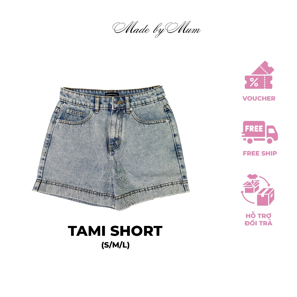 MADE BY MUM - Tami Short Xinh Xắn Phong Cách Hàn Quốc