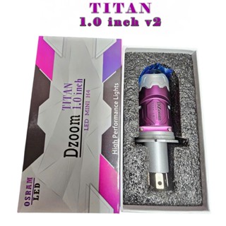   GIÁ 1 BÓNG   Đèn bi cầu mini 1.0 TITAN MẪU V2 CẮM THẲNG CHÂN H4 SÁNG NHƯ BI ĐỘ 3.0 BẢO HÀNH 12 THÁNG 