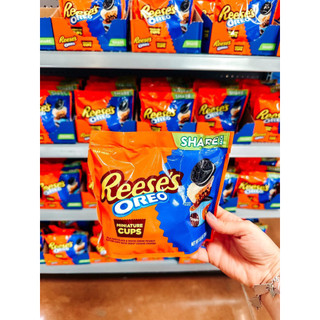 🍫🥜 SOCOLA SỮA NHÂN BƠ ĐẬU PHỘNG & BÁNH QUY COOKIE OREO CỦA MỸ REESS’S OREO MINIATURE CUPS PEANUT BUTTER SHARE PACK 249G