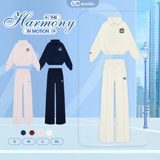  Set Bộ Lẻ Áo Quần ECOCHIC MICKEY Cổ Bẻ Khoá Halfzip Chất Liệu Cao Cấp Mềm Mịn HNH B215 B216 SD003 