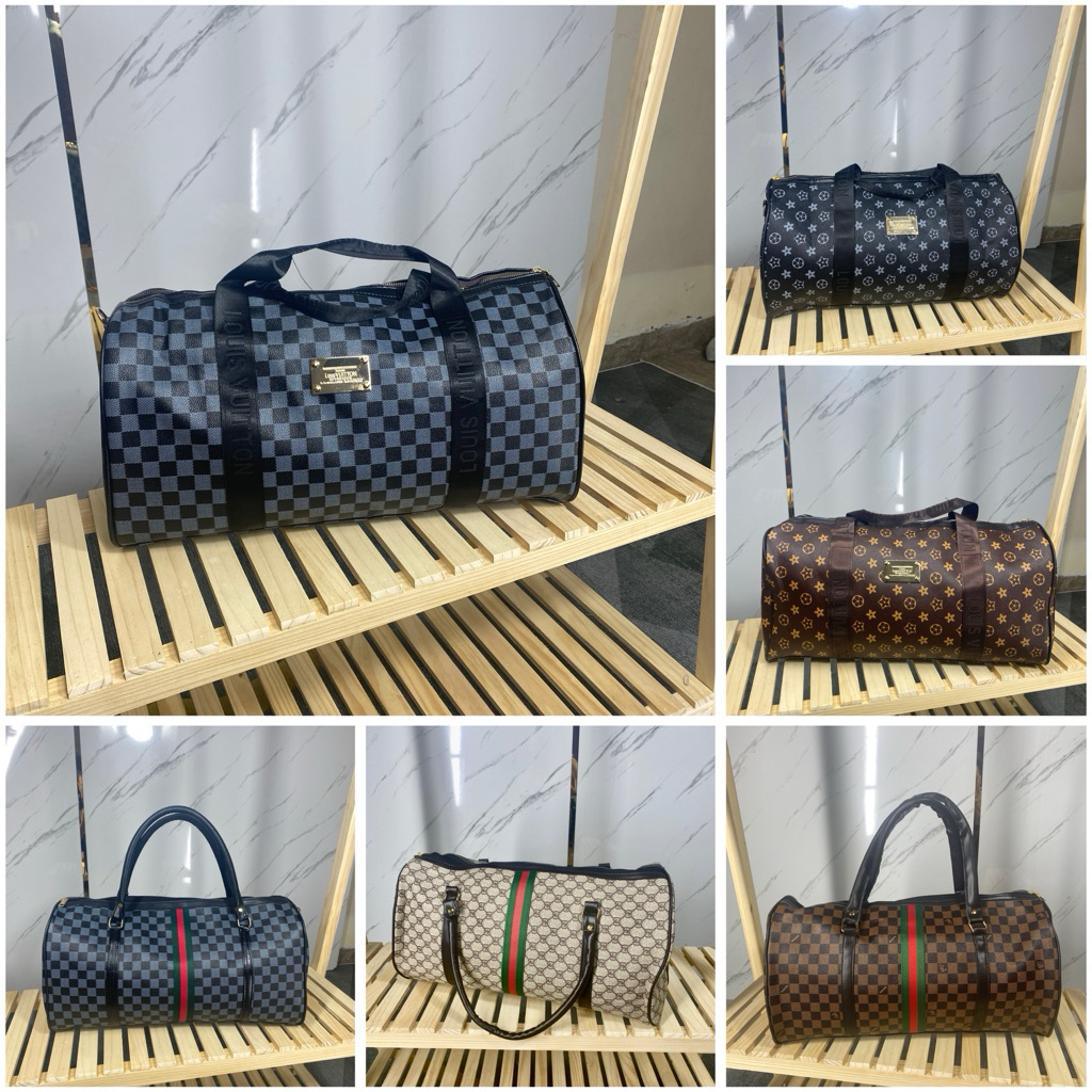 Túi trống, túi xách du lịch da nam nữ cao cấp chống thấm nước, size lớn đẹp đi chơi thời trang đựng đồ tiện dụng KH15