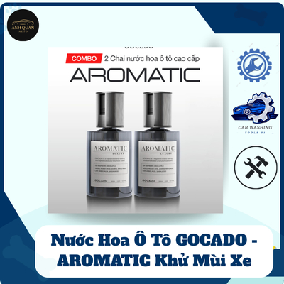 Nước Hoa Ô Tô Cao Cấp Anh Quân Auto – Khử Mùi AROMATIC, Hương Thơm Gỗ Sang Trọng, Kèm Lõi Khuếch Tán