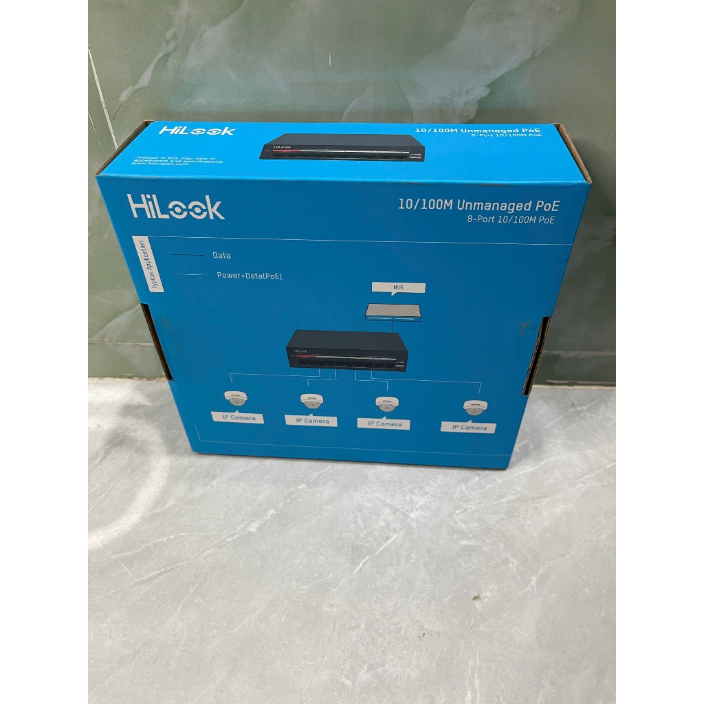 Switch POE 4 cổng, 8 cổng 10/100Mbps HILOOK DS-3E0106MP-35 DS-3E0110MP-60 Giá Rẻ CHính Hãng