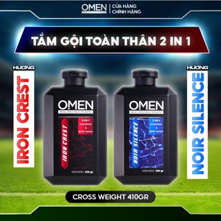   COMBO GIÁ HỜI  Sữa Tắm Gội Nam Hương Nước Hoa Cao Cấp 2in1 OMEN - Sạch sâu - Thơm Lâu  410gr  