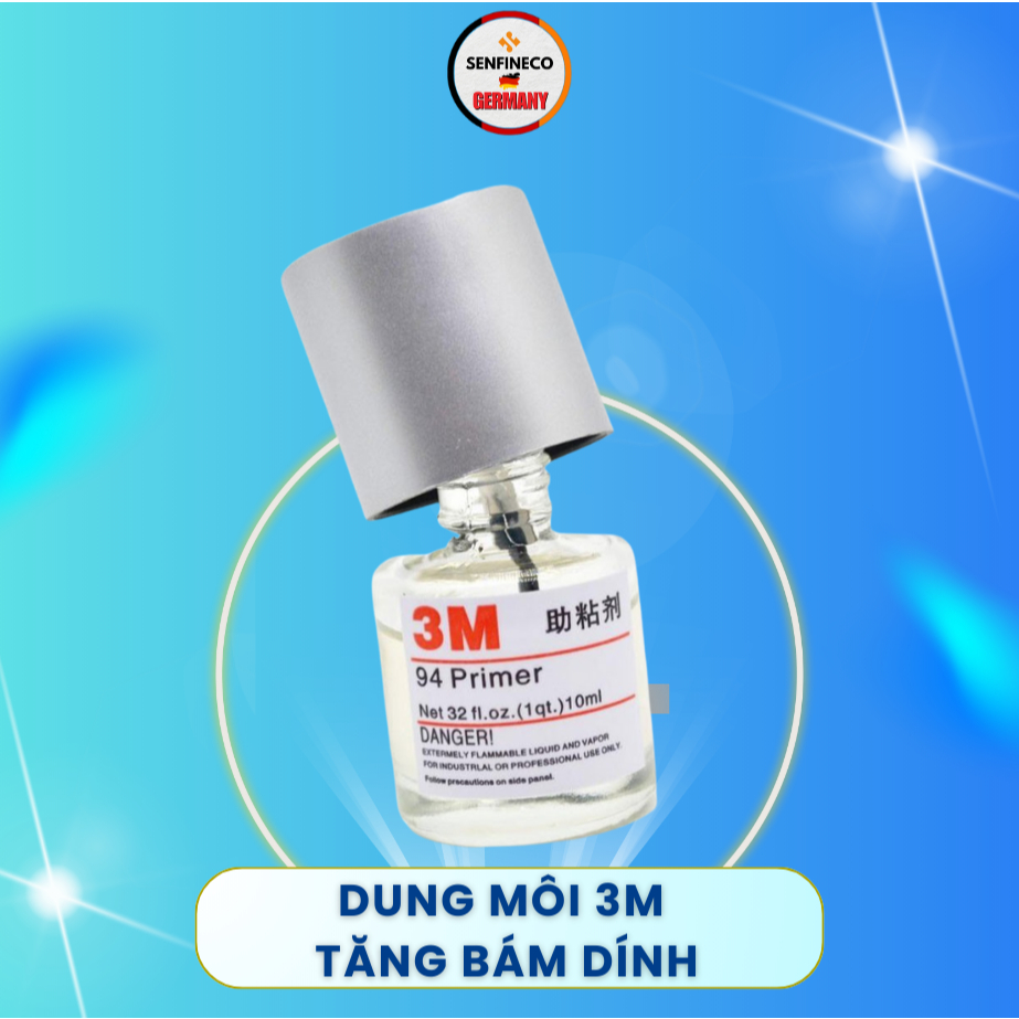 Dung môi 3M tăng bám dính - Keo Nước 3M 94 Primer Hỗn Hợp Dung Môi Hỗ Trợ Dán Tăng Độ Kết Dính Cho L