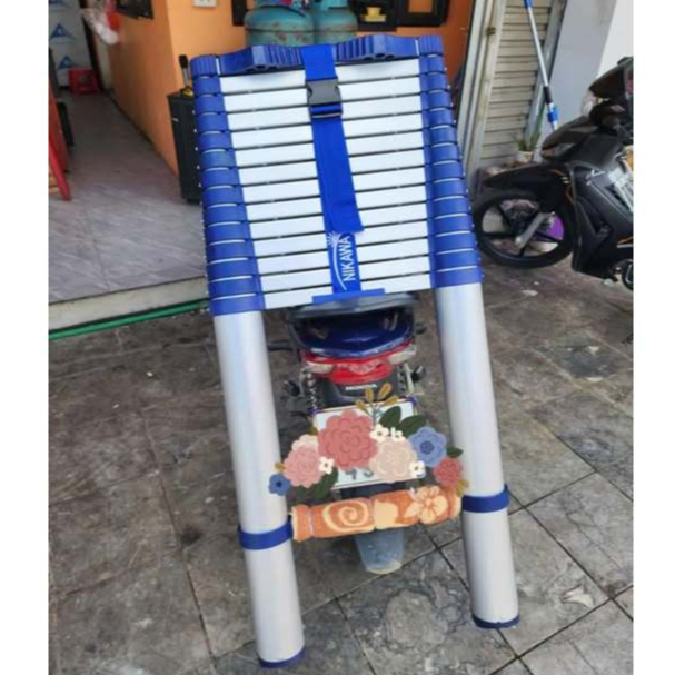 Thang nhôm rút NIKAWA Nhật bản NK60 6m, NK54 5.4m, NK50 5m, NK48 4,8m , NK44 4m4, NK38 3m8, NK32 3m2